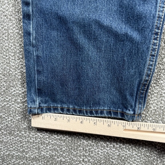 Levis 550 Jeans Mens 36x30 Blue Denim Medium Wash Straight Leg Carpenter Utility - Picture 7 of 9